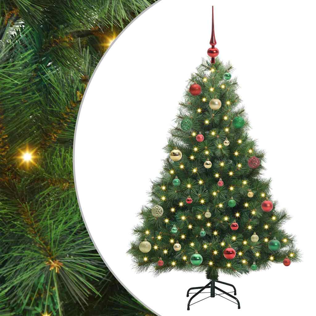 Albero di Natale artificiale Vidaxx con 150 LED con standard verde 150 cm PE e PVC