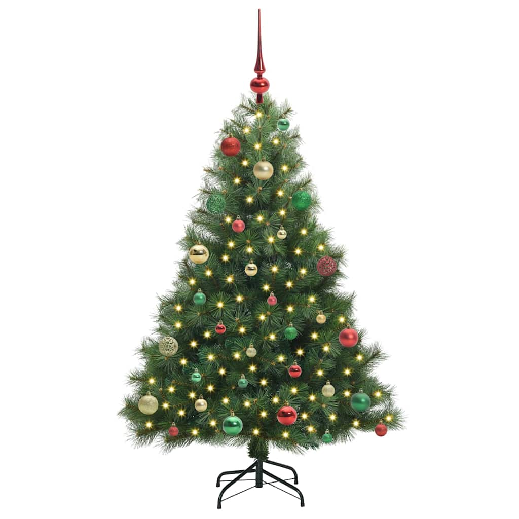 Albero di Natale artificiale Vidaxx con 150 LED con standard verde 150 cm PE e PVC