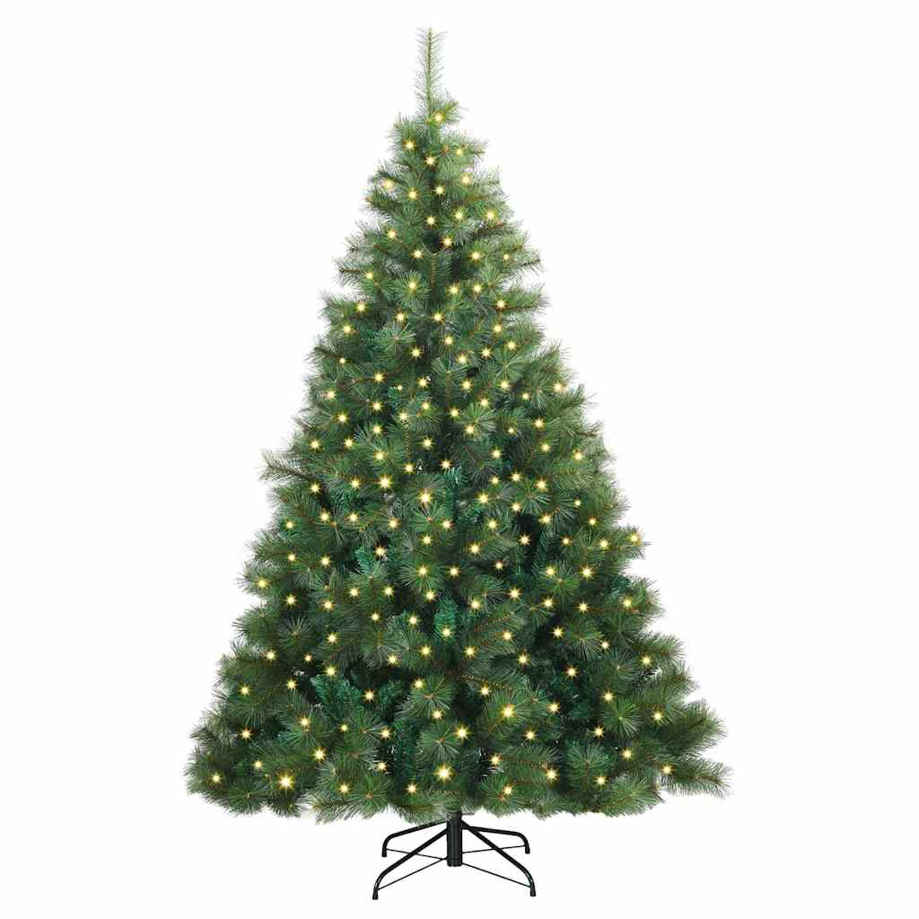 Albero di Natale artificiale Vidaxx con 300 LED con standard verde 180 cm PE e PVC