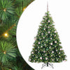 Albero di Natale artificiale Vidaxx con 300 LED con standard verde 180 cm PE e PVC