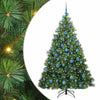 Albero di Natale artificiale Vidaxx con 300 LED con standard verde 180 cm PE e PVC