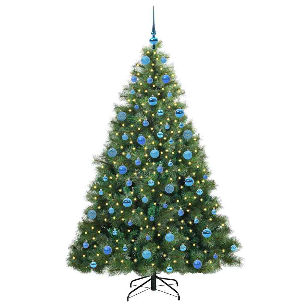 Albero di Natale artificiale Vidaxx con 300 LED con standard verde 180 cm PE e PVC