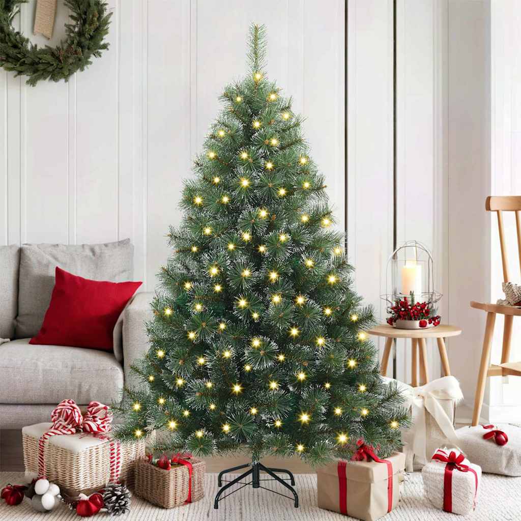 Albero di Natale artificiale Vidaxx con 150 LED con standard verde 150 cm PE e PVC