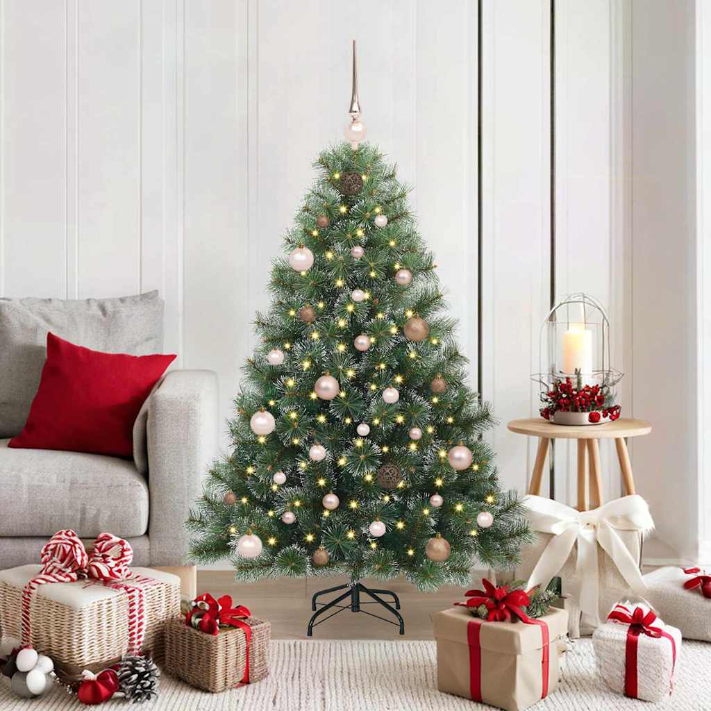 Albero di Natale artificiale Vidaxx con 150 LED con standard verde 150 cm PE e PVC