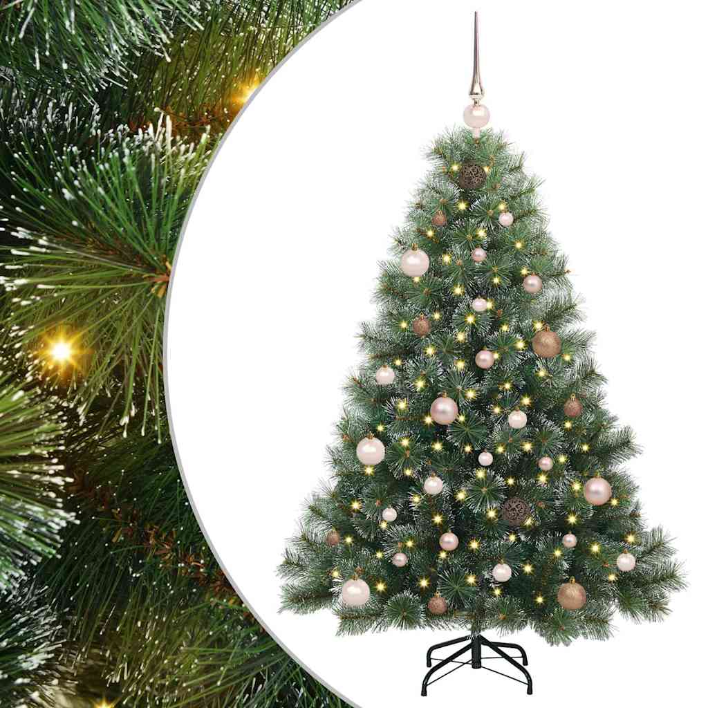 Albero di Natale artificiale Vidaxx con 150 LED con standard verde 150 cm PE e PVC