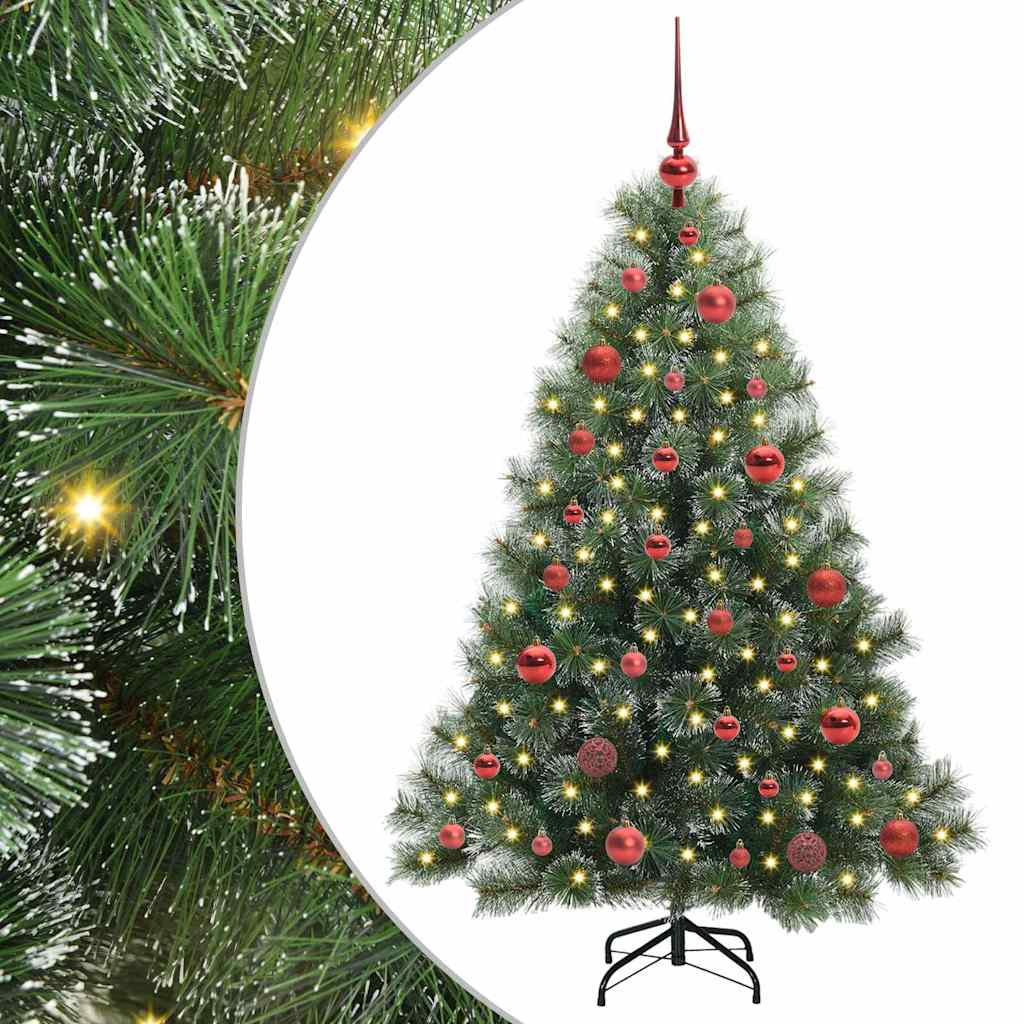 Albero di Natale artificiale Vidaxx con 150 LED con standard verde 150 cm PE e PVC