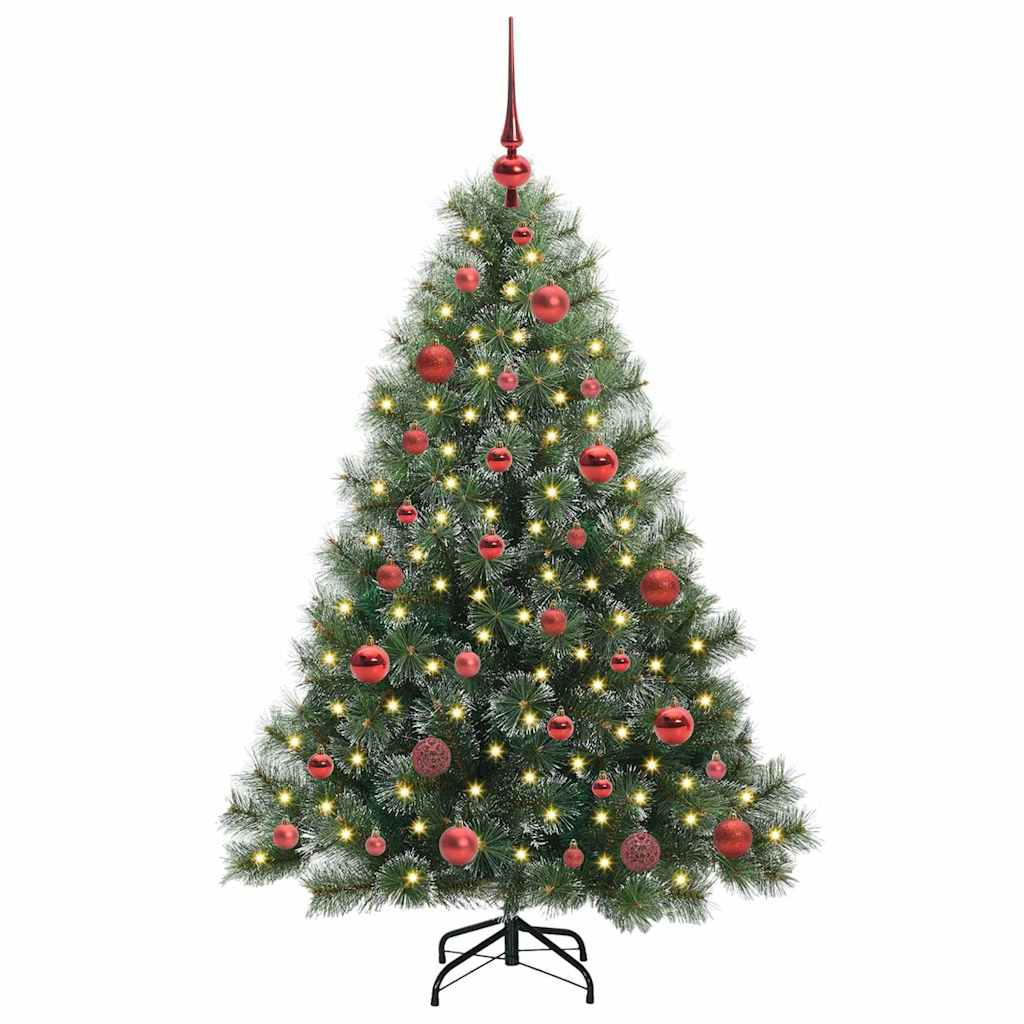 Albero di Natale artificiale Vidaxx con 150 LED con standard verde 150 cm PE e PVC