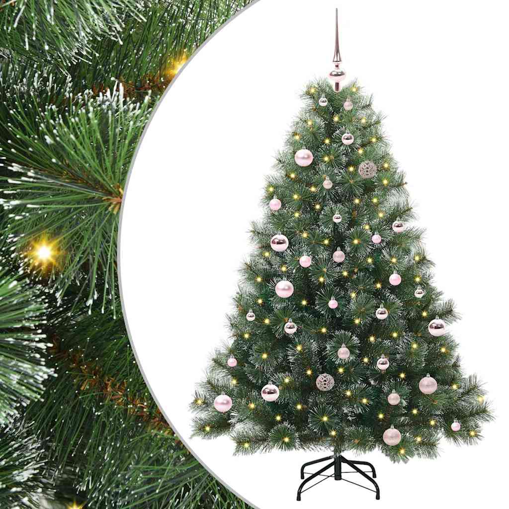 Albero di Natale artificiale Vidaxx con 150 LED con standard verde 150 cm PE e PVC