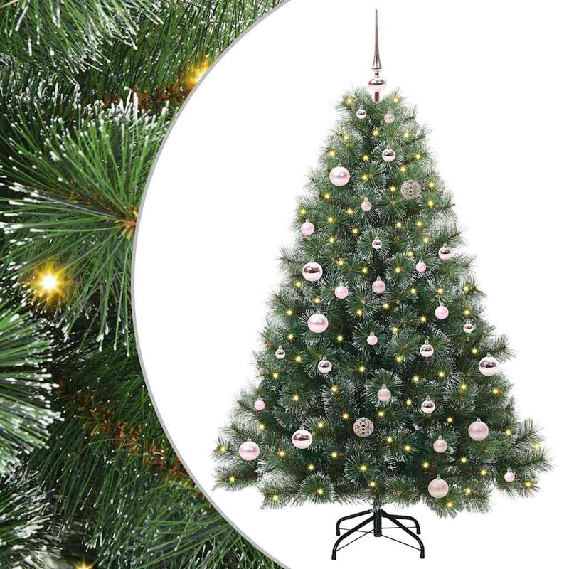 Albero di Natale artificiale Vidaxx con 150 LED con standard verde 150 cm PE e PVC