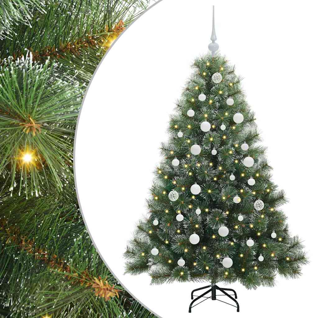 Albero di Natale artificiale Vidaxx con 150 LED con standard verde 150 cm PE e PVC
