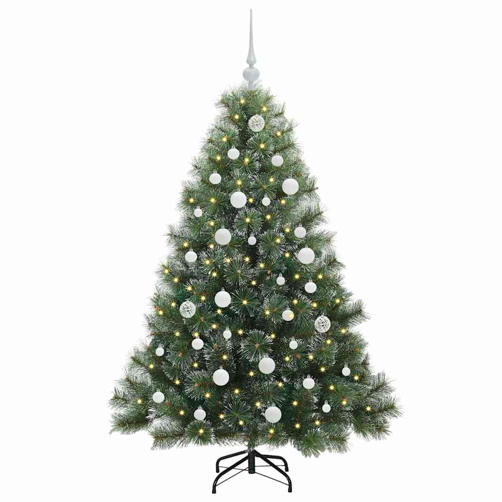 Albero di Natale artificiale Vidaxx con 150 LED con standard verde 150 cm PE e PVC
