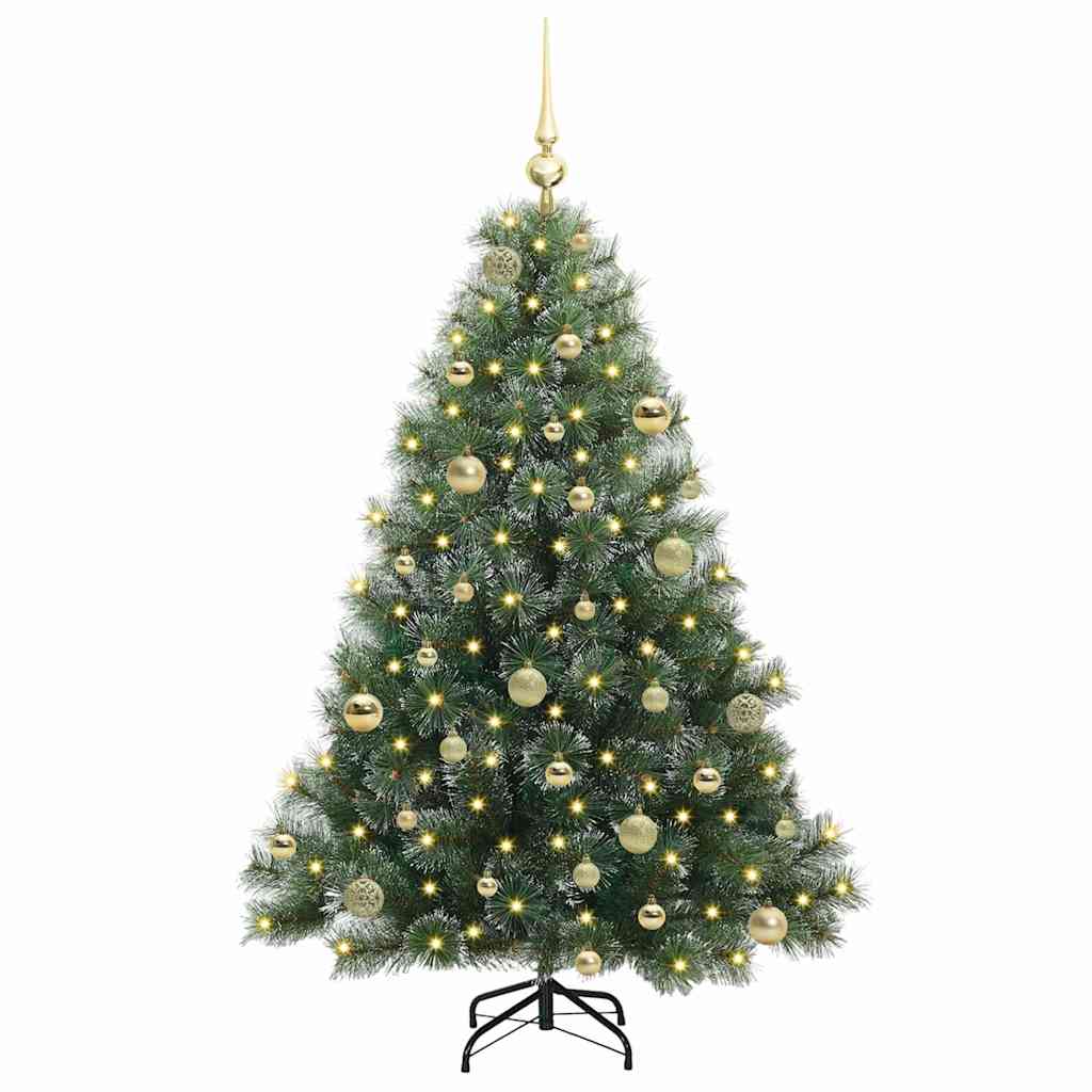 Albero di Natale artificiale Vidaxx con 150 LED con standard verde 150 cm PE e PVC