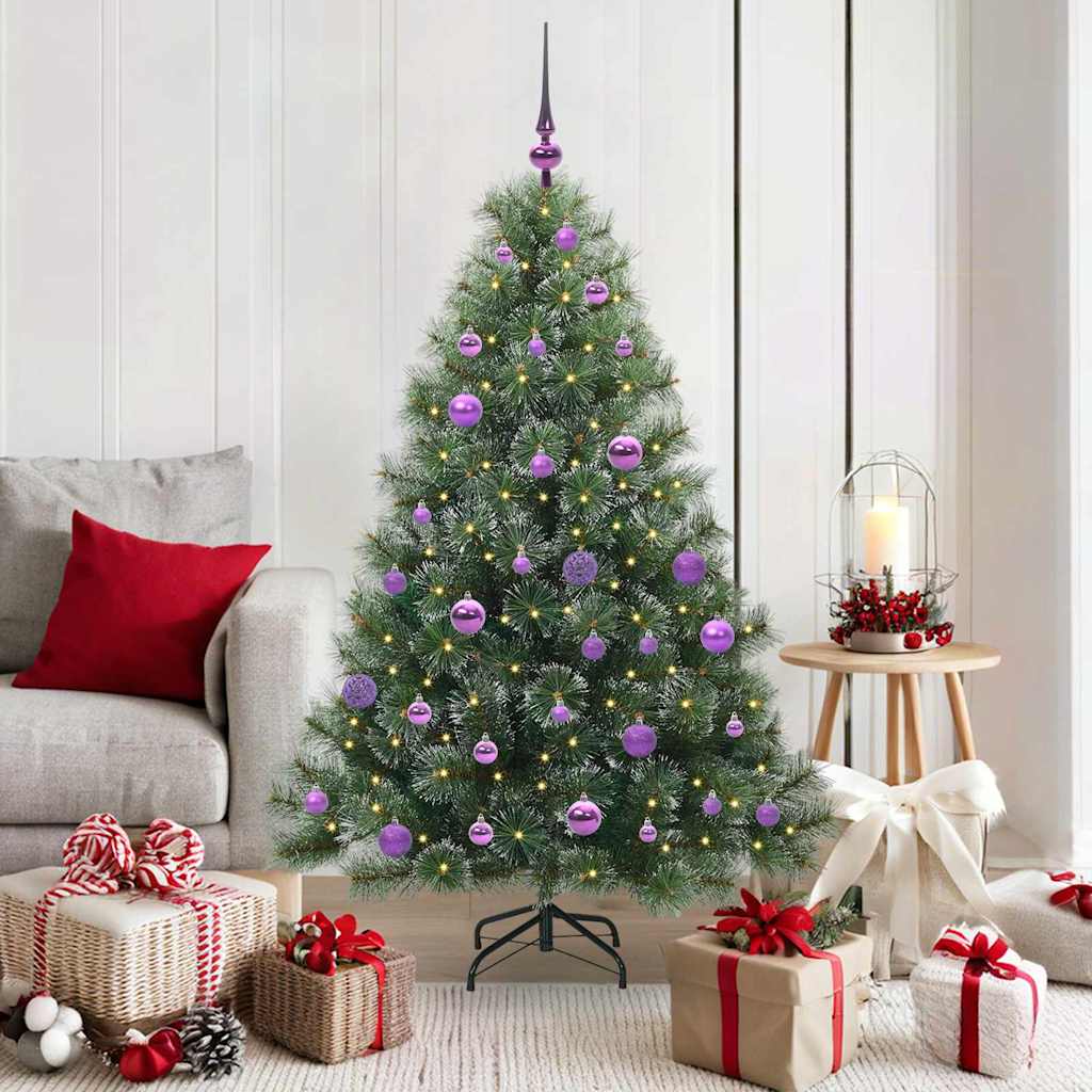 Albero di Natale artificiale Vidaxx con 150 LED con standard verde 150 cm PE e PVC