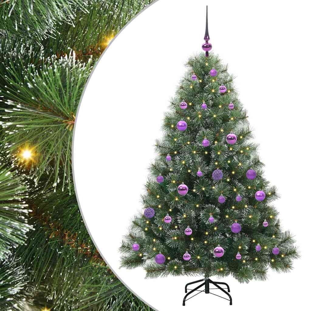 Albero di Natale artificiale Vidaxx con 150 LED con standard verde 150 cm PE e PVC