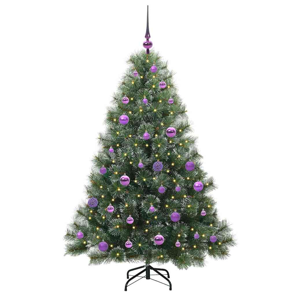 Albero di Natale artificiale Vidaxx con 150 LED con standard verde 150 cm PE e PVC