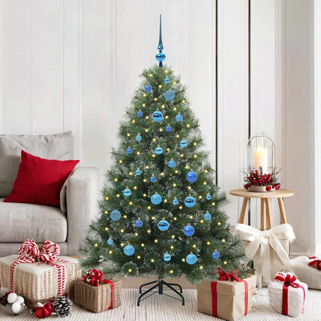 Albero di Natale artificiale Vidaxx con 150 LED con standard verde 150 cm PE e PVC