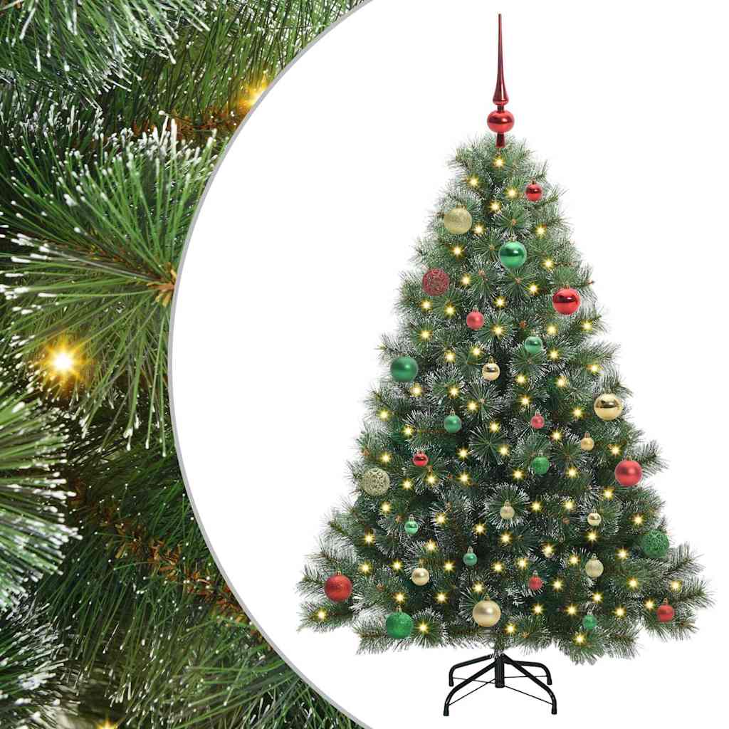 Albero di Natale artificiale Vidaxx con 150 LED con standard verde 150 cm PE e PVC
