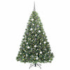 Albero di Natale artificiale Vidaxx con 300 LED con standard verde 180 cm PE e PVC