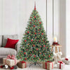 Albero di Natale artificiale Vidaxx con 300 LED con standard verde 180 cm PE e PVC