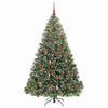 Albero di Natale artificiale Vidaxx con 300 LED con standard verde 180 cm PE e PVC