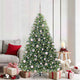 Albero di Natale artificiale Vidaxx con 300 LED con standard verde 180 cm PE e PVC
