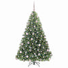 Albero di Natale artificiale Vidaxx con 300 LED con standard verde 180 cm PE e PVC