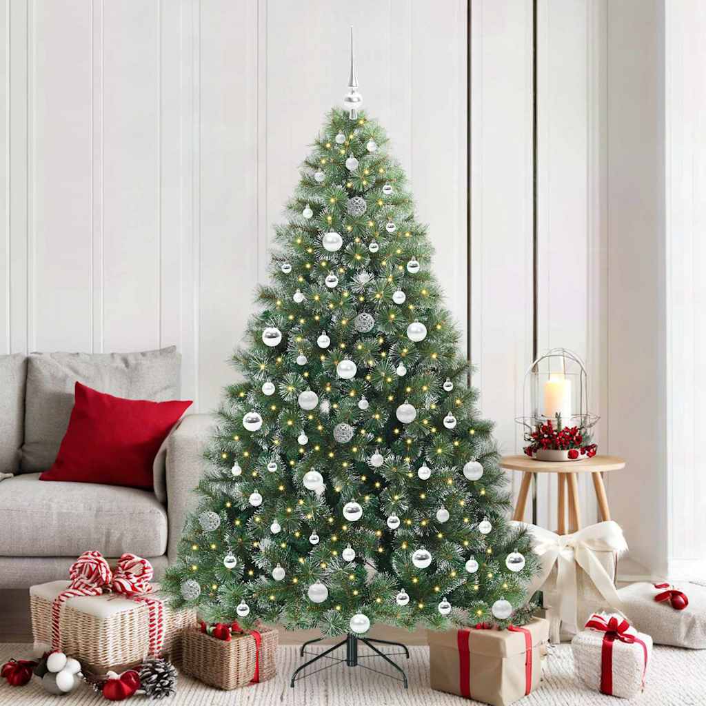 Albero di Natale artificiale Vidaxx con 300 LED con standard verde 180 cm PE e PVC