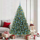 Albero di Natale artificiale Vidaxx con 300 LED con standard verde 180 cm PE e PVC