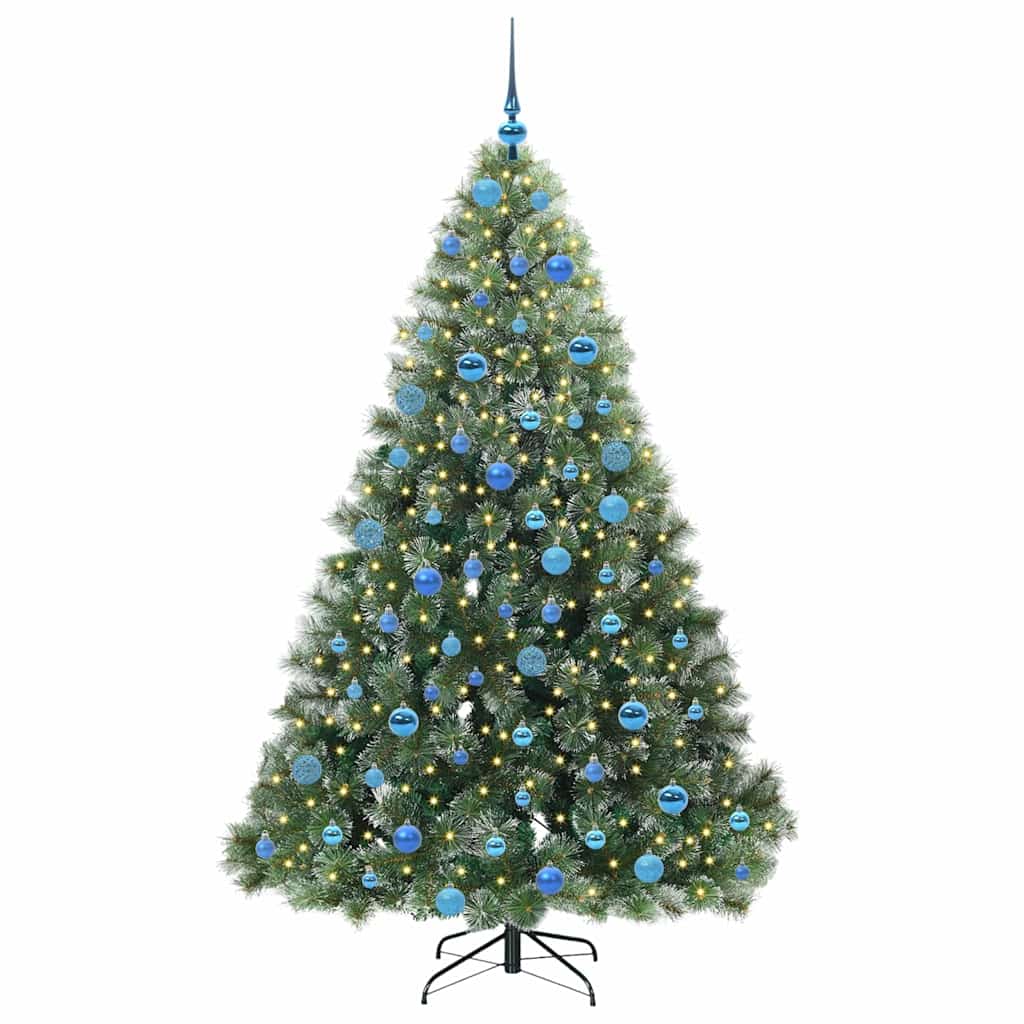 Albero di Natale artificiale Vidaxx con 300 LED con standard verde 180 cm PE e PVC