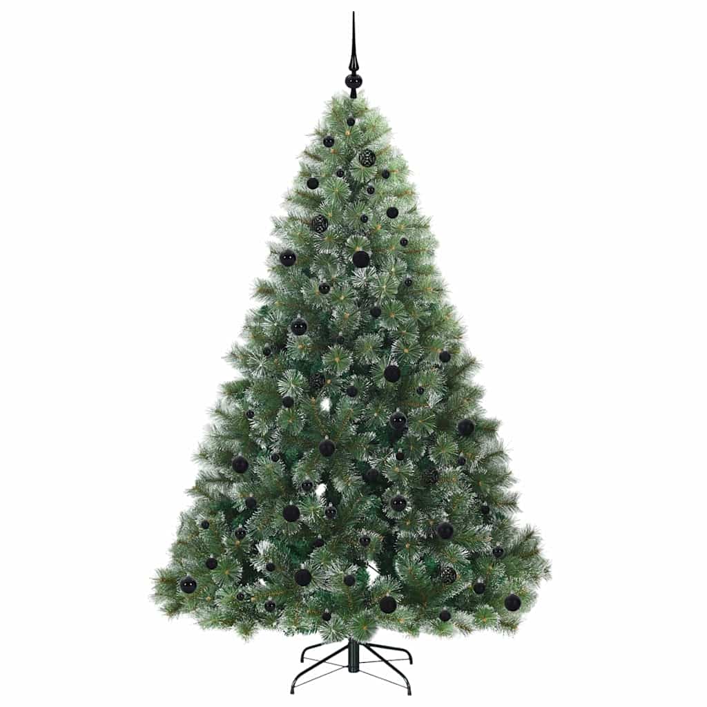 Albero di Natale artificiale Vidaxx con 300 LED con standard verde 210 cm PE e PVC