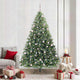 Albero di Natale artificiale Vidaxx con 300 LED con standard verde 210 cm PE e PVC