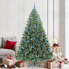 Albero di Natale artificiale Vidaxx con 300 LED con standard verde 210 cm PE e PVC