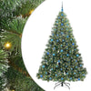 Albero di Natale artificiale Vidaxx con 300 LED con standard verde 210 cm PE e PVC