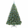 Albero di Natale artificiale Vidaxx con 300 LED con standard verde 210 cm PE e PVC