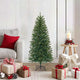 Albero di Natale artificiale Vidaxx con standard verde 120 cm in PVC, PE e acciaio