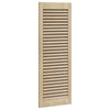 Vidaxl kastdeur naturel 110 x 2,1 x 39,5 cm massief grenenhout