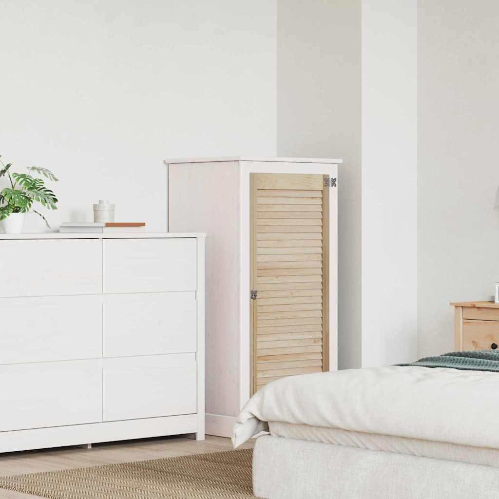 Anta dell'armadio Vidaxx naturale 49,5 x 2,1 x 110 cm in legno di pino massiccio