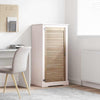 Vidaxl kastdeur naturel 49,5 x 2,1 x 110 cm massief grenenhout