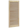 Anta dell'armadio Vidaxx naturale 49,5 x 2,1 x 110 cm in legno di pino massiccio