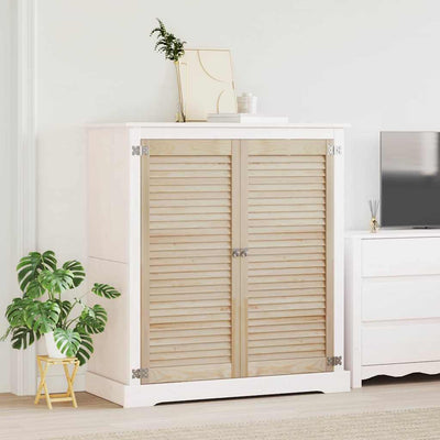 Anta dell'armadio Vidaxx 2 pezzi naturale 49,5 x 2,1 x 110 cm in legno di pino massiccio