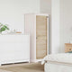 Vidaxl kastdeur naturel 49,5 x 2,1 x 140,5 cm massief grenenhout