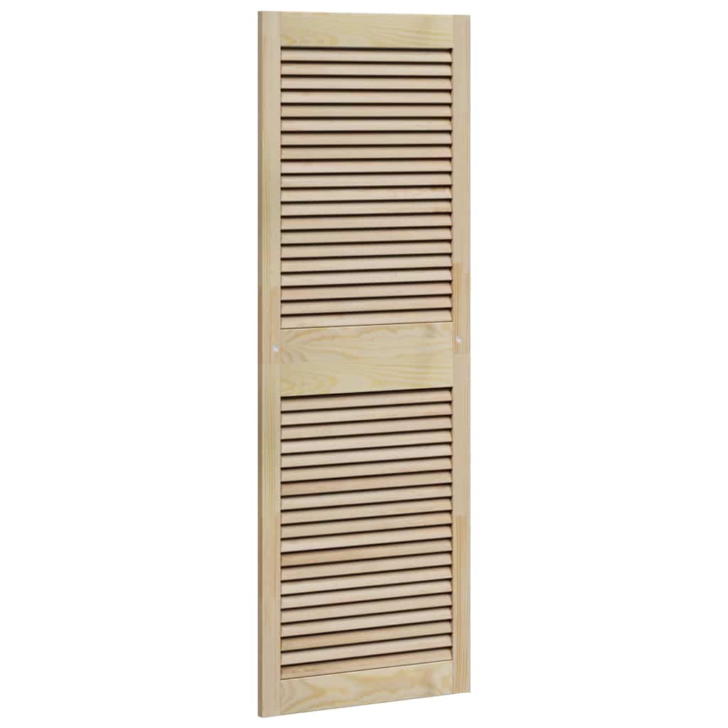 Vidaxl kastdeur naturel 49,5 x 2,1 x 140,5 cm massief grenenhout