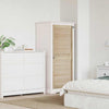 Vidaxx puerta de armario natural 140,5 x 2,1 x 59,5 cm madera maciza de pino