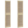 Vidaxl kastdeur 2 pcs naturel 170 x 2,1 x 39,5 cm massief grenenhout