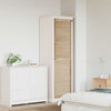 Vidaxx puerta de armario natural 201 x 2,1 x 59,5 cm madera maciza de pino