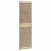 Vidaxx puerta de armario natural 201 x 2,1 x 59,5 cm madera maciza de pino