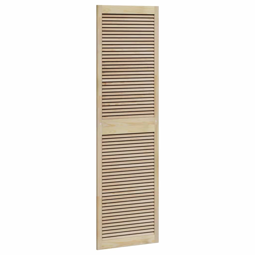 Vidaxx puerta de armario natural 201 x 2,1 x 59,5 cm madera maciza de pino