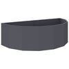 Vidaxl plantenbak antraciet 120 x 60 x 35 cm staal