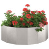 Fioriera Vidaxx argento 120 x 60 x 35 cm in acciaio inossidabile
