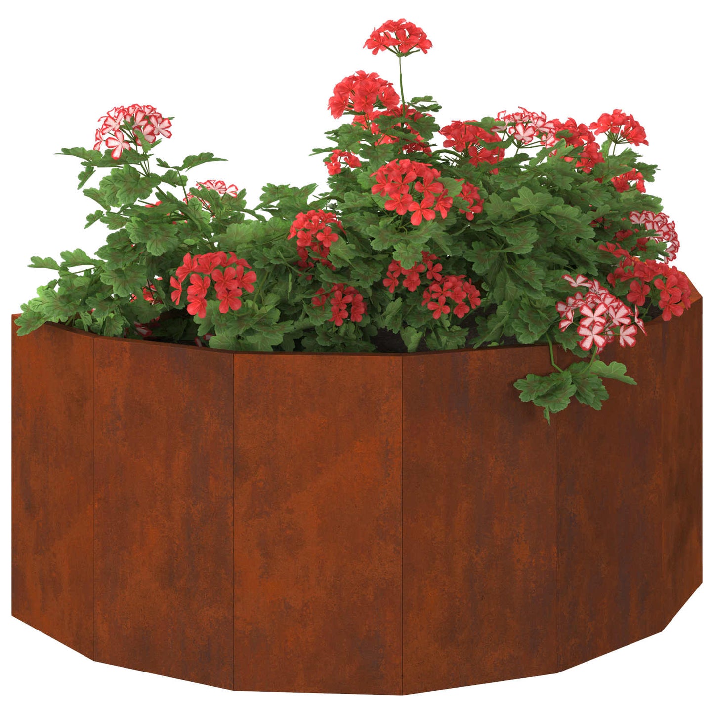 Fioriera Vidaxx arrugginito 90 x 45 x 35 cm in acciaio corten